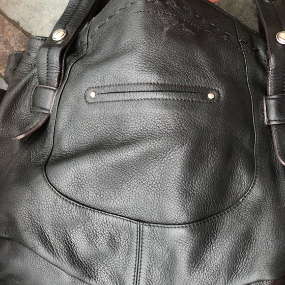 B. Makowski SOFT LEATHER shoulder bag Magnetic - Picture 7 of 9